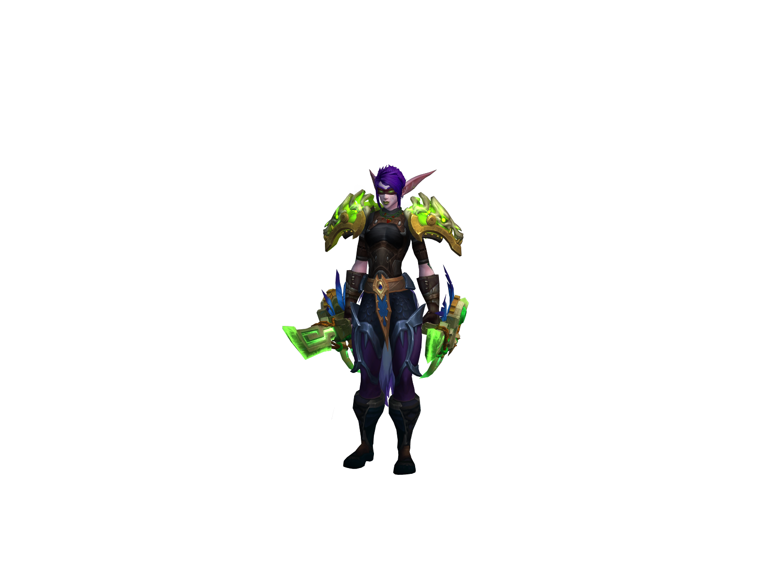 Гнидр 3D character render
