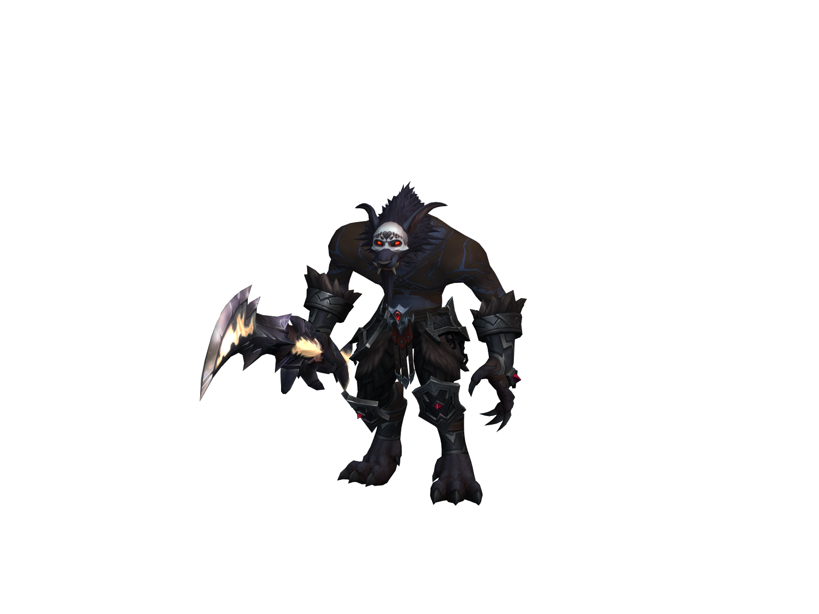 Зод 3D character render