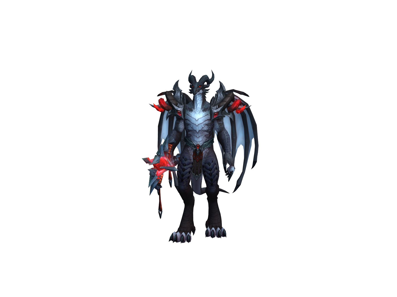 Каа 3D character render