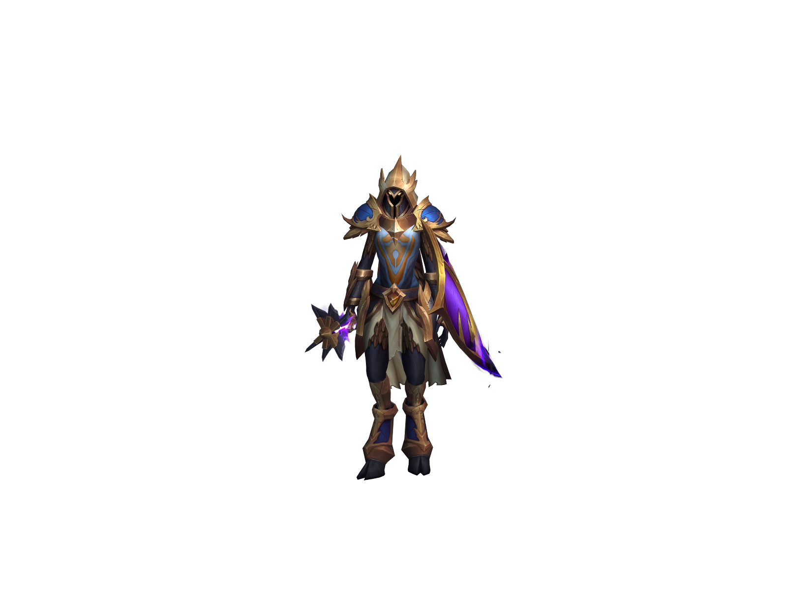 Вовр 3D character render
