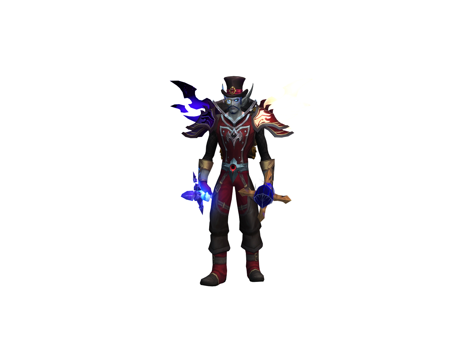 Buccinator 3D character render
