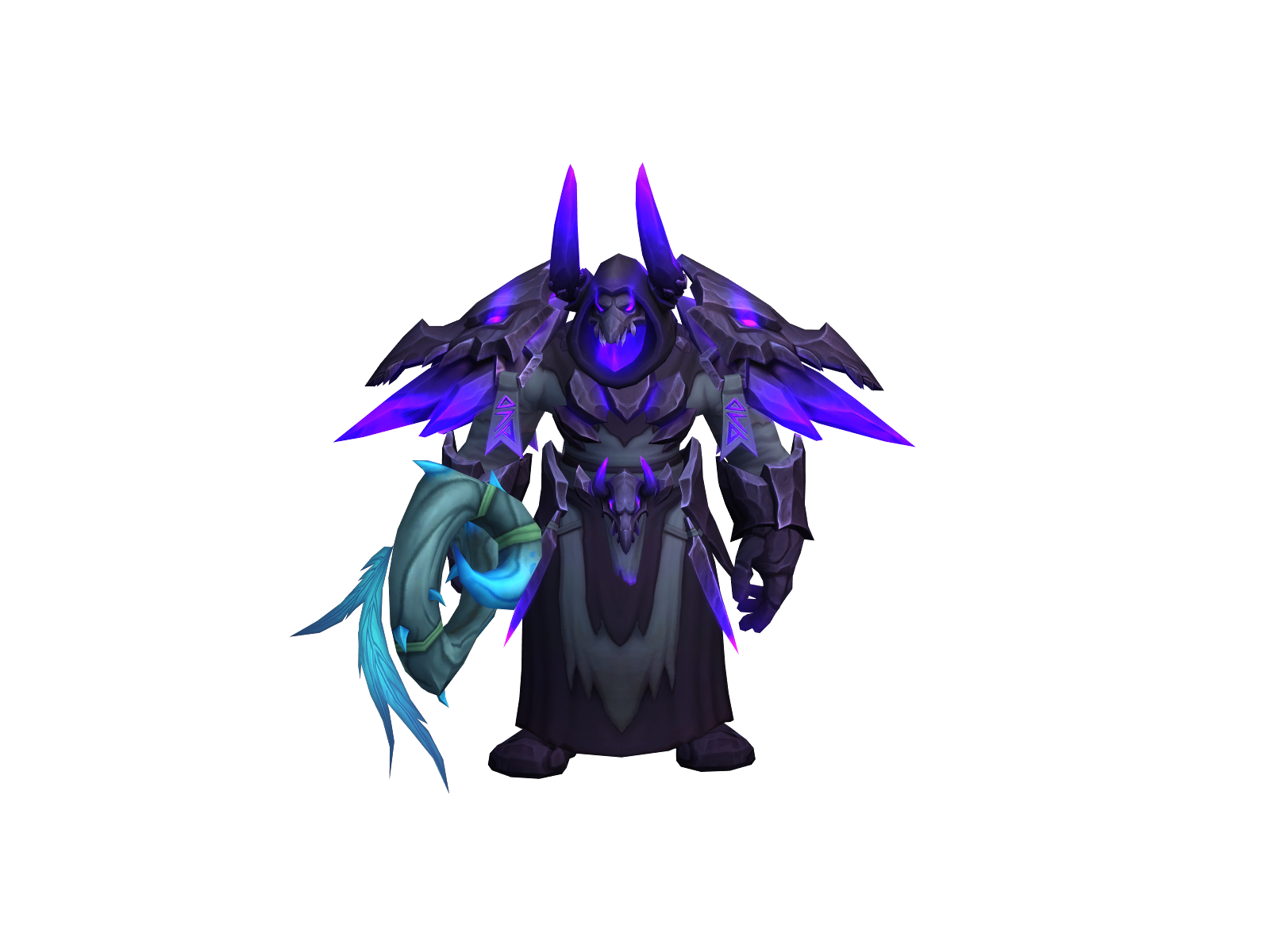 Edellock 3D character render