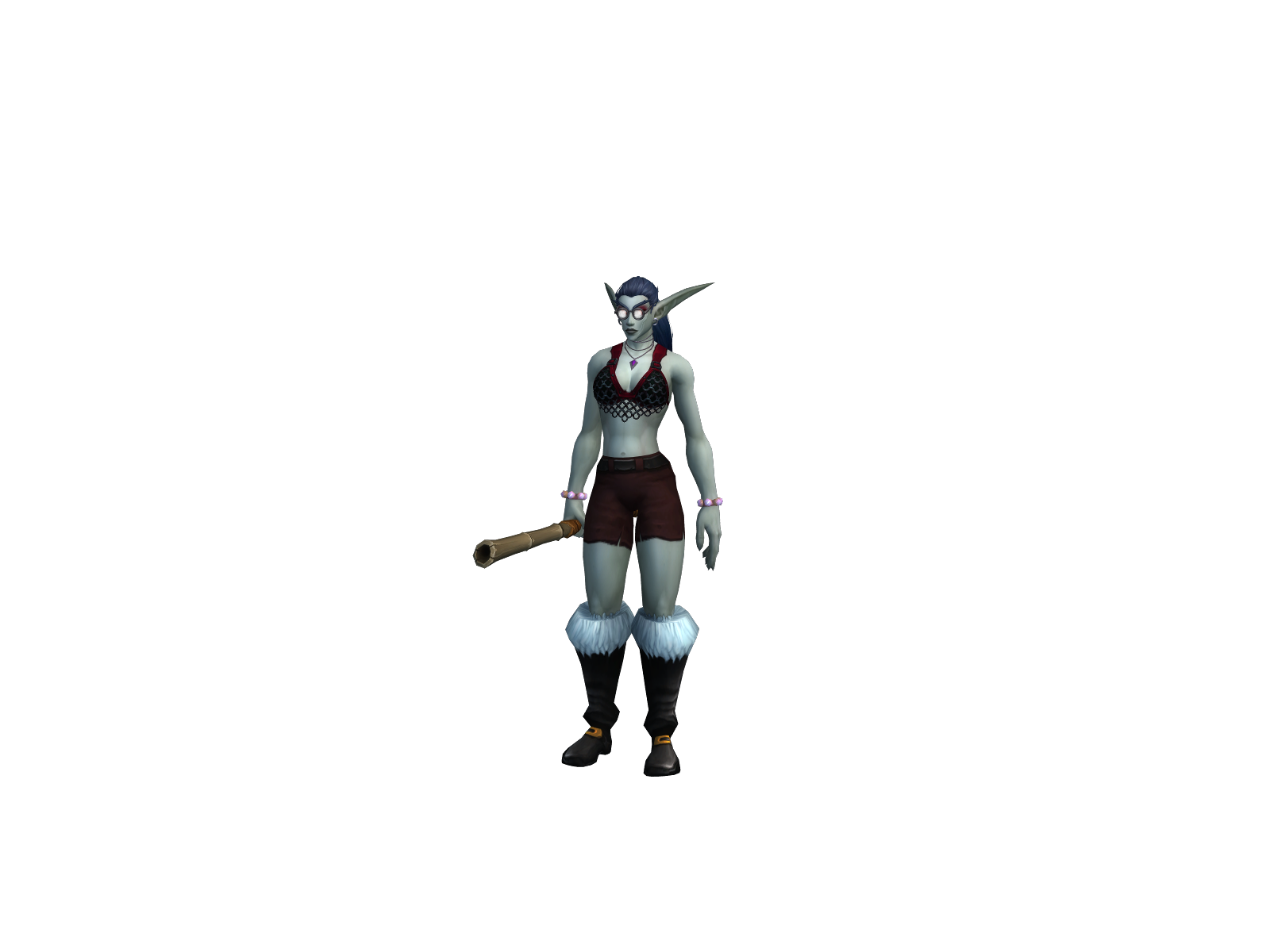 Fame 3D character render