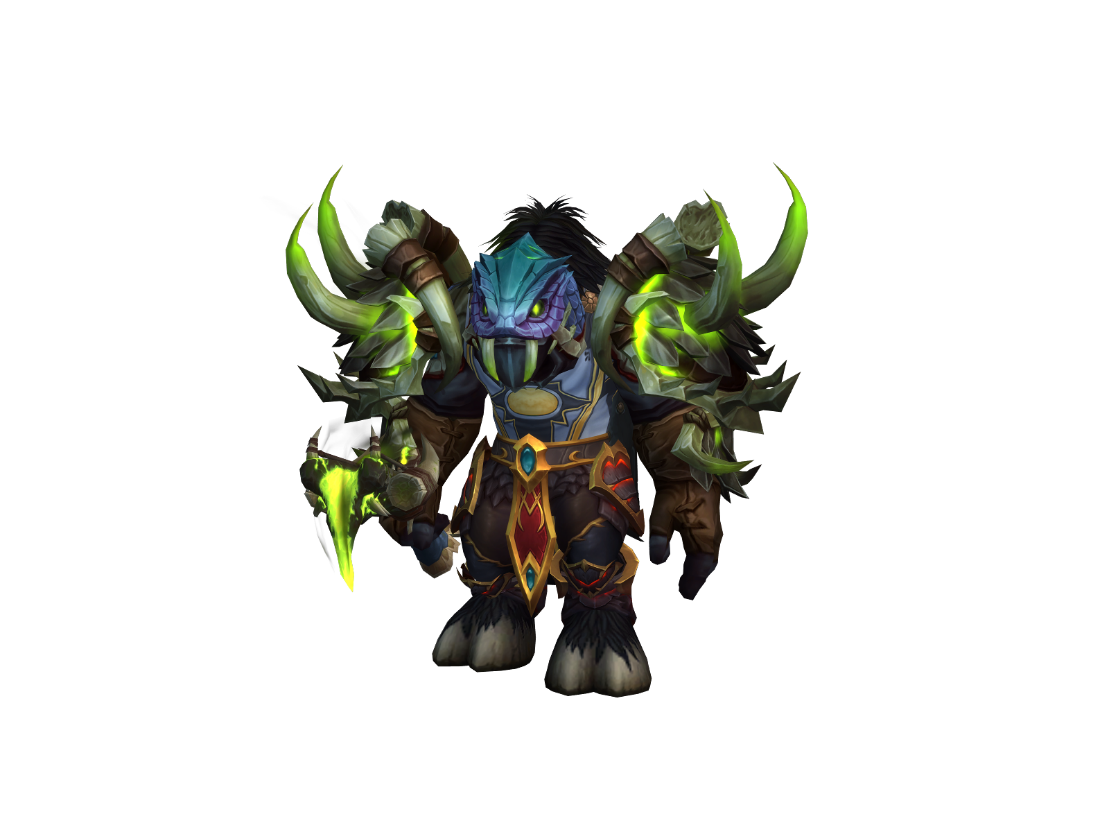 Miesmuschel 3D character render