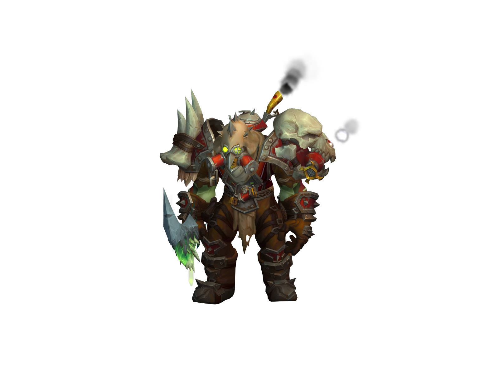 Bodrup 3D character render