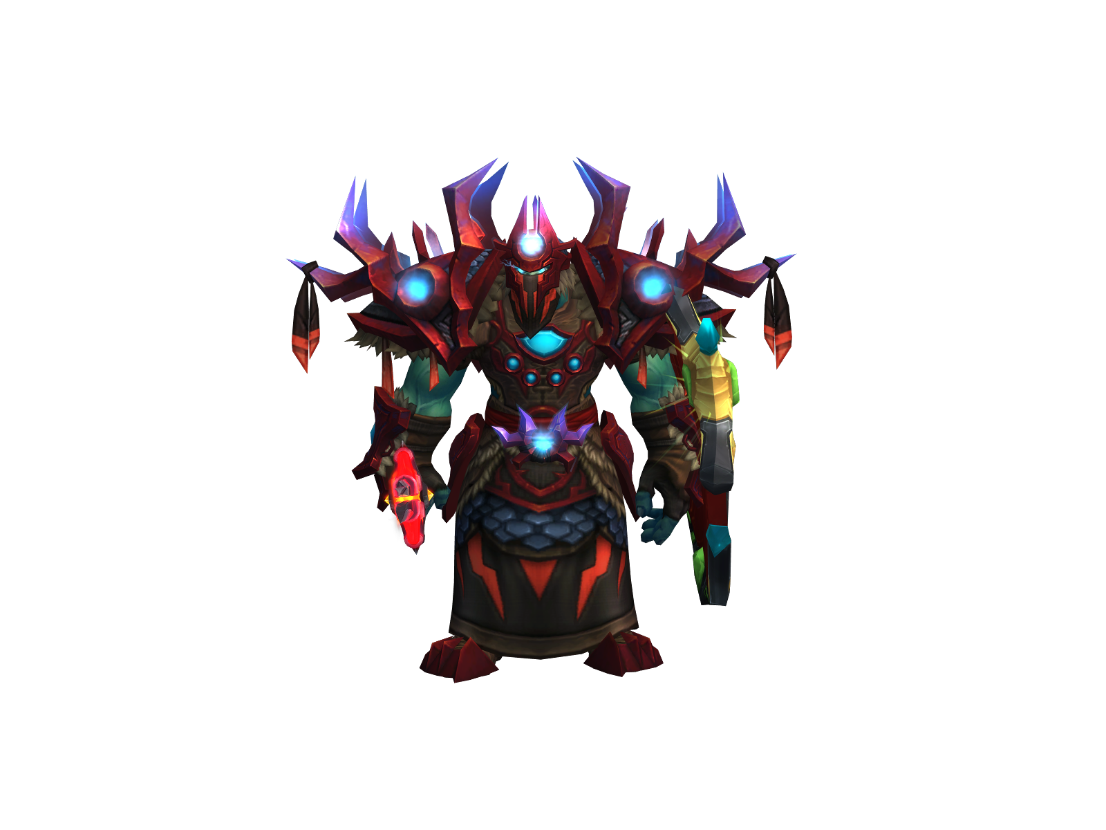Kilowatt 3D character render