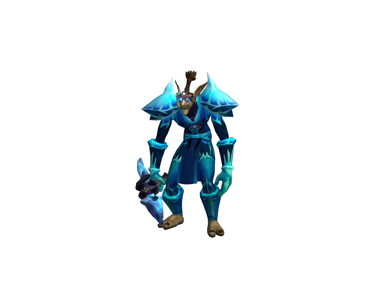 Dead 3D character render
