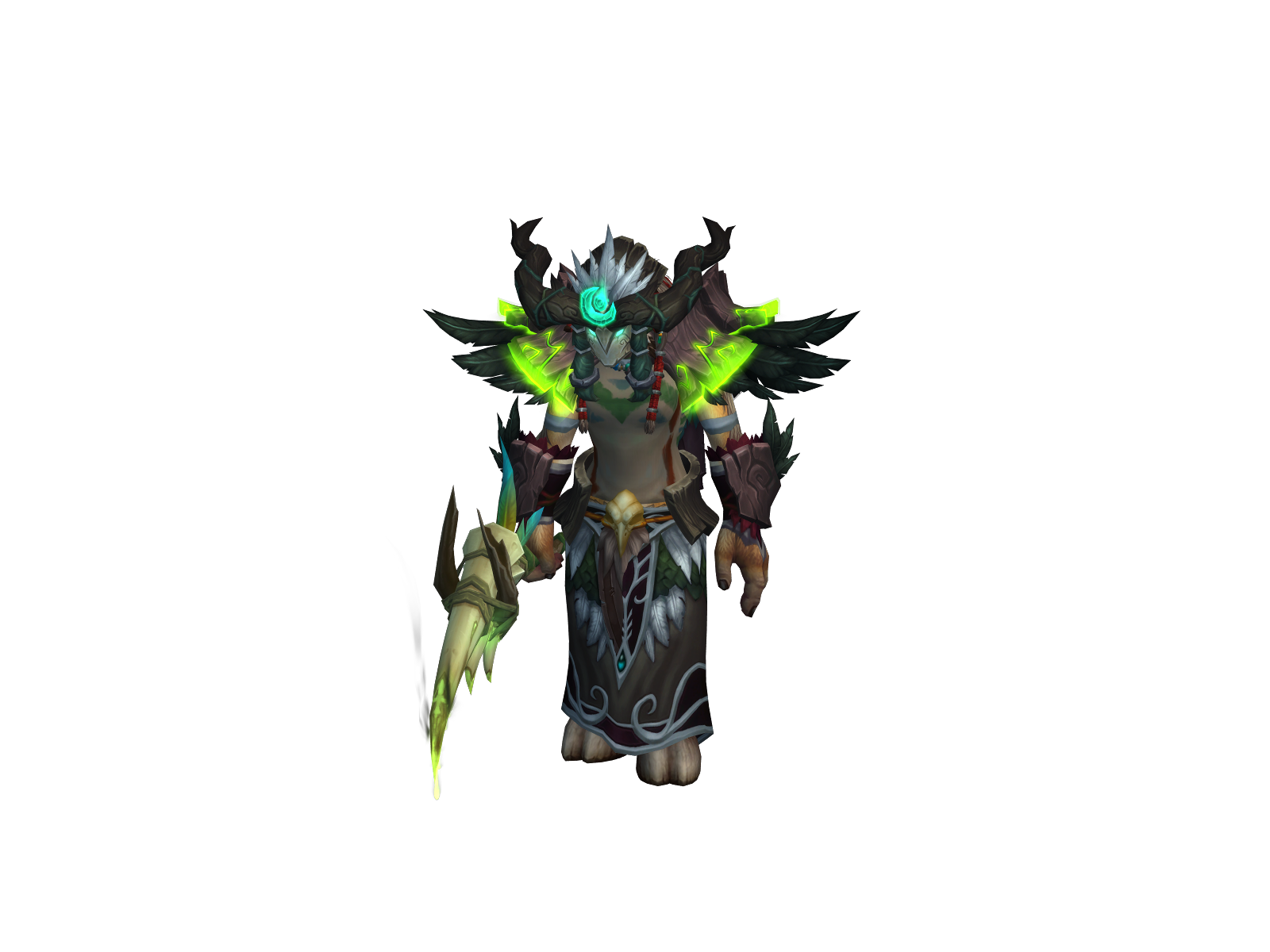 Zwetschke 3D character render
