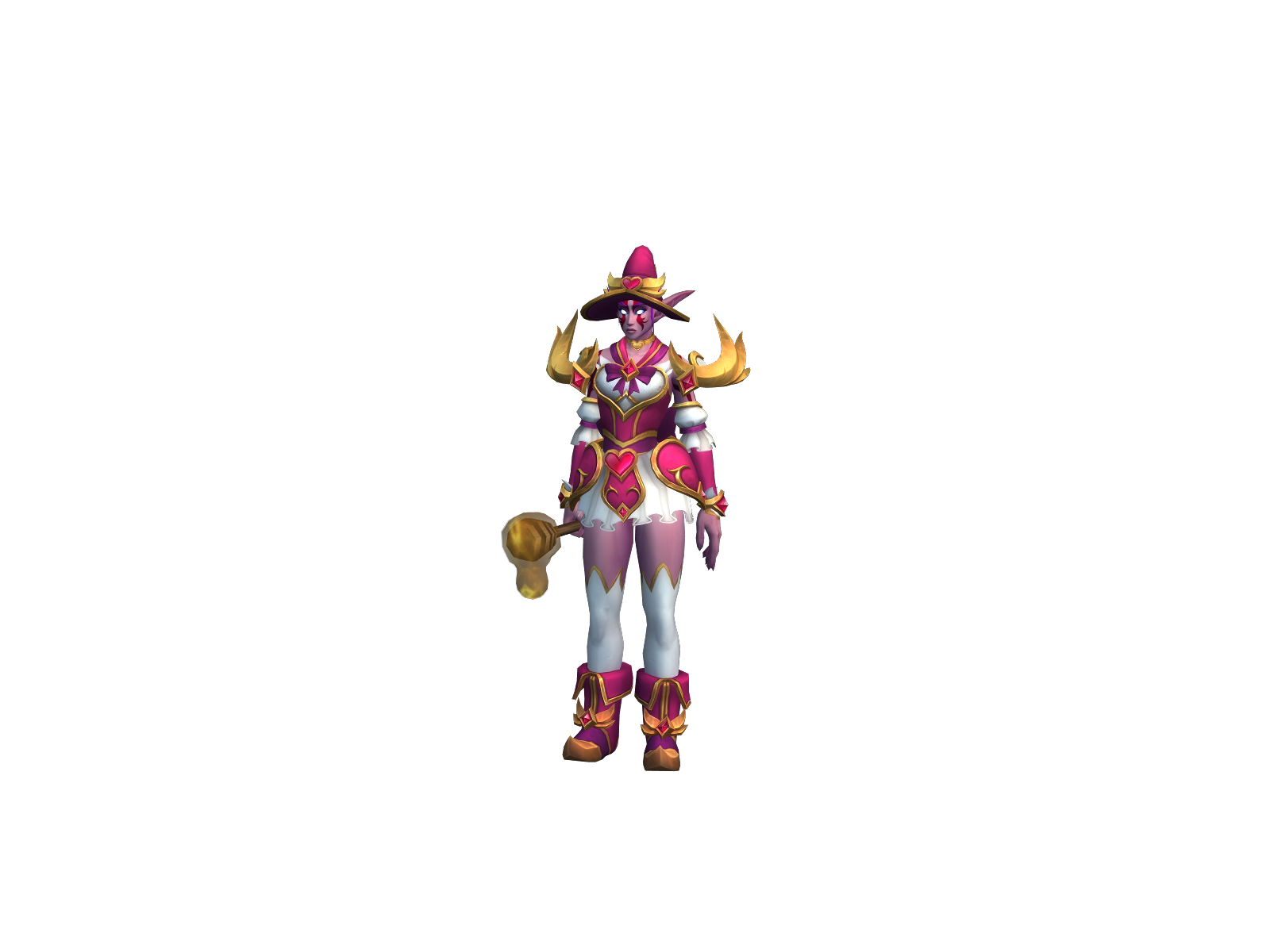 Oom 3D character render