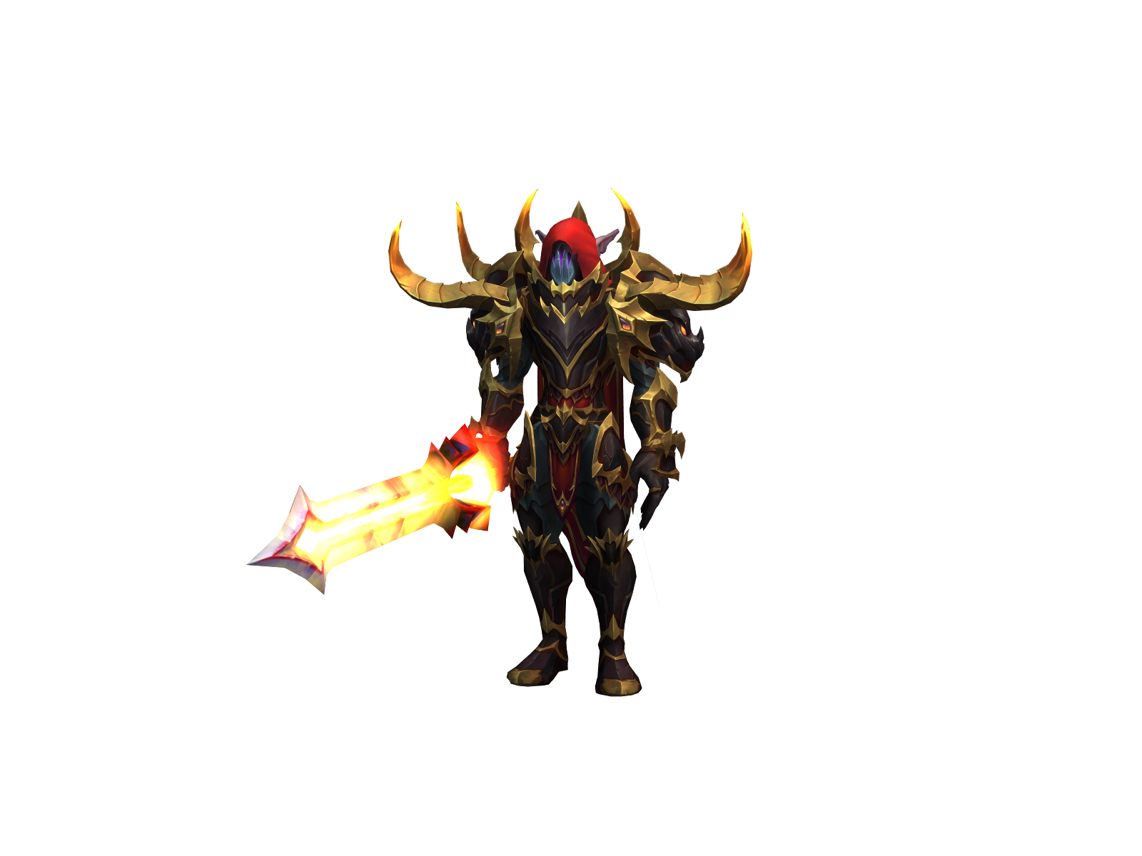 Warriah 3D character render