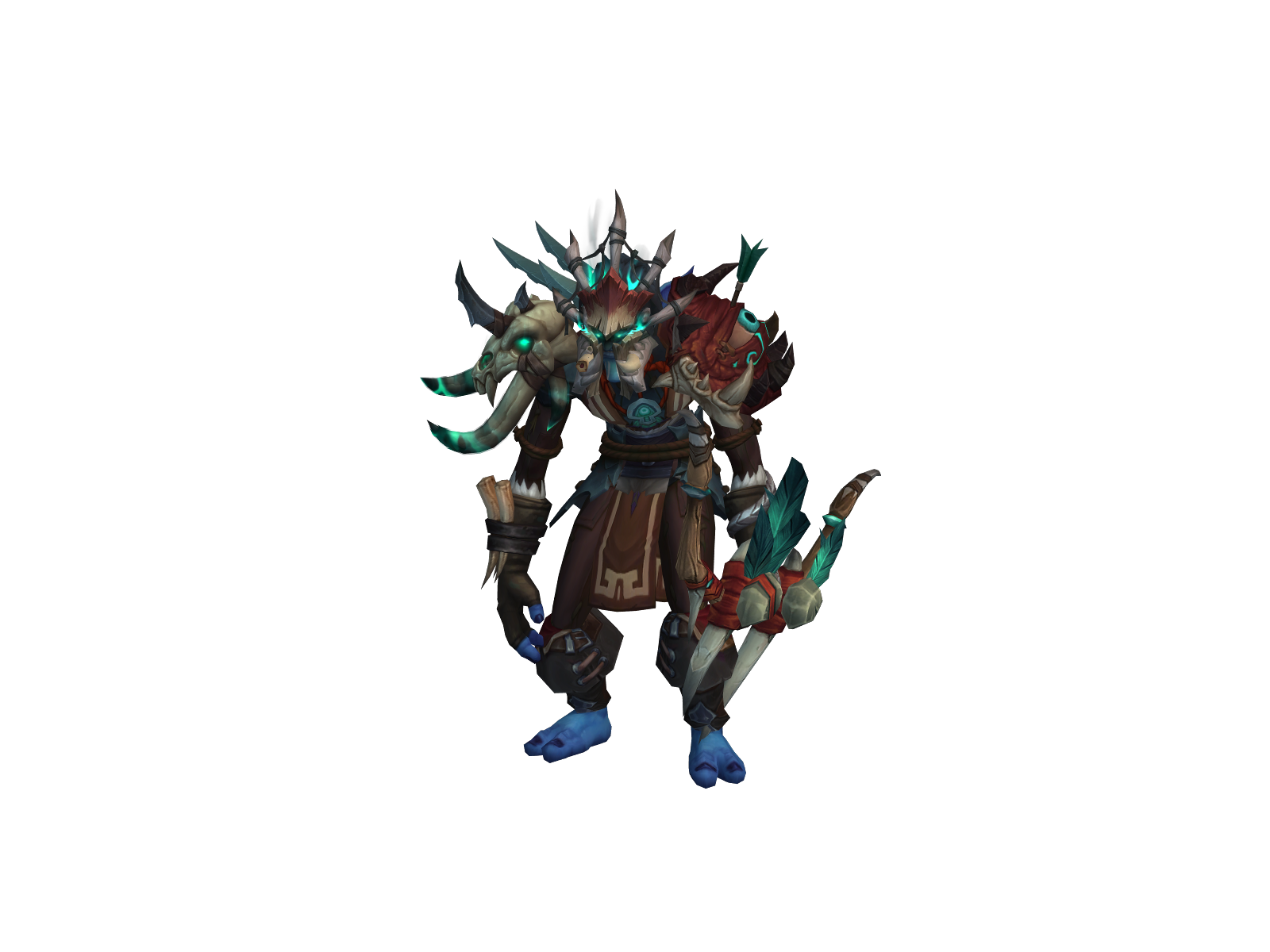 Rottentooth 3D character render