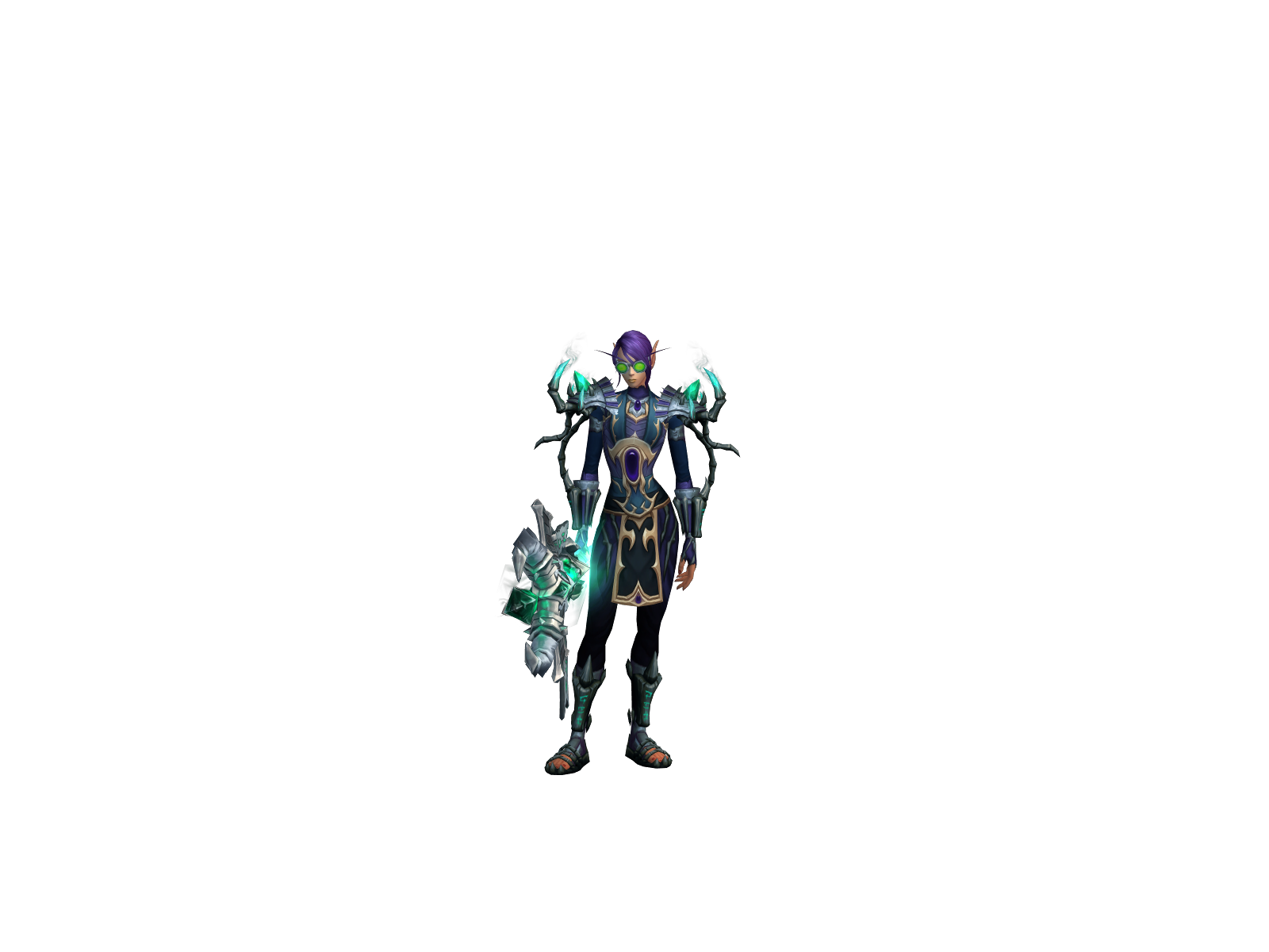 Shäðøwørðrïm 3D character render