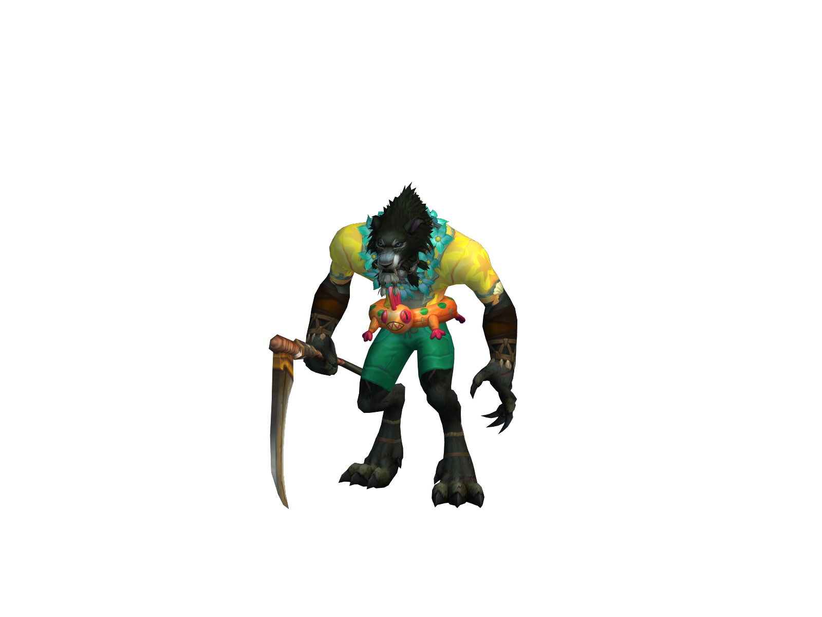 Voidful 3D character render