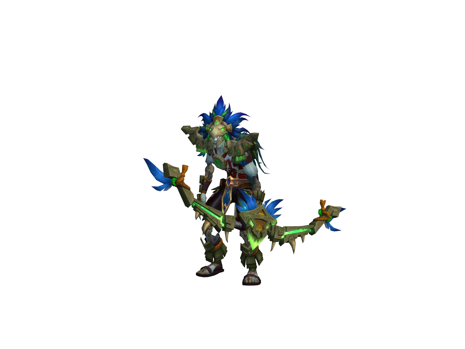 Nesthorious 3D character render