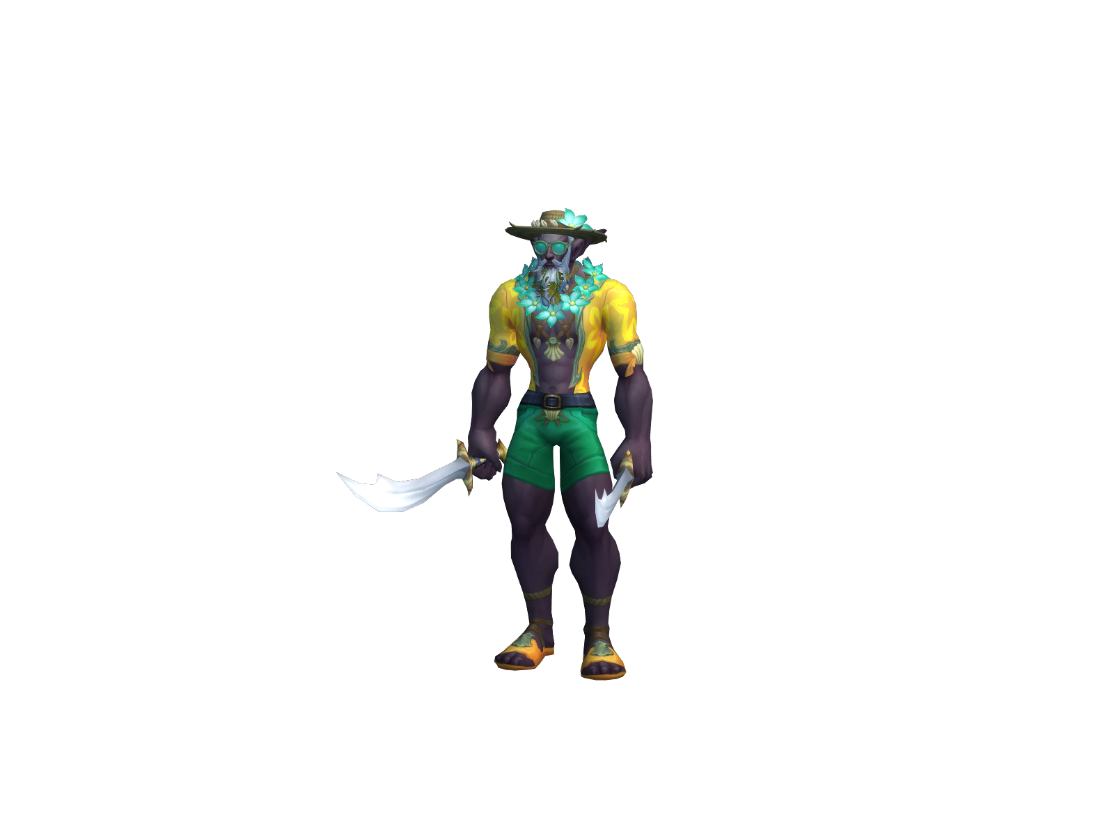 Granny 3D character render