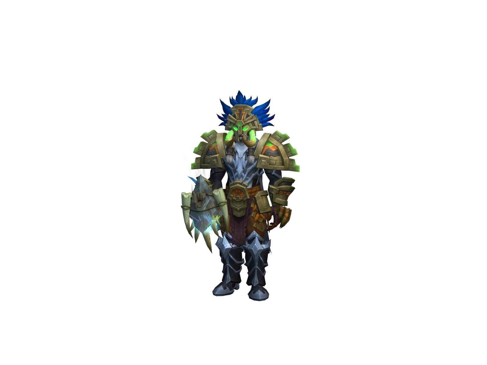 Zamordin 3D character render