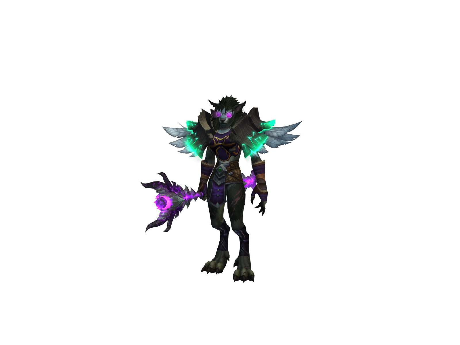Miyka 3D character render