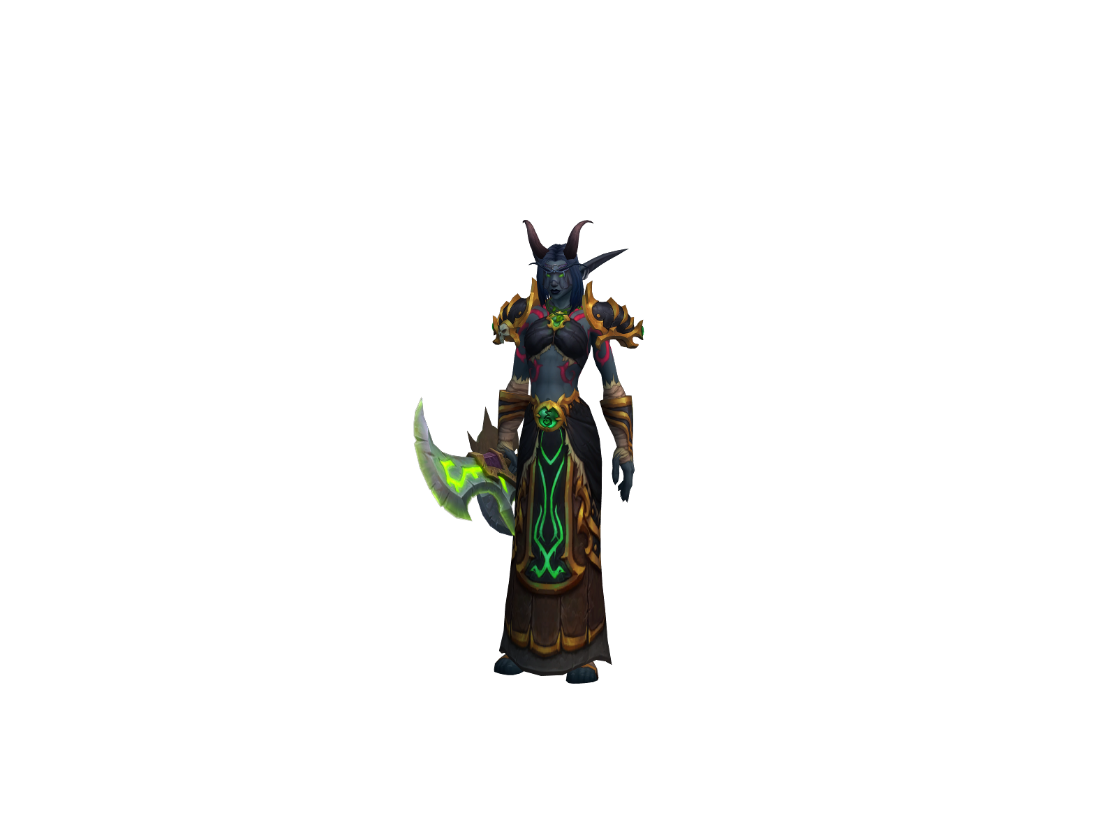 Illidown character render