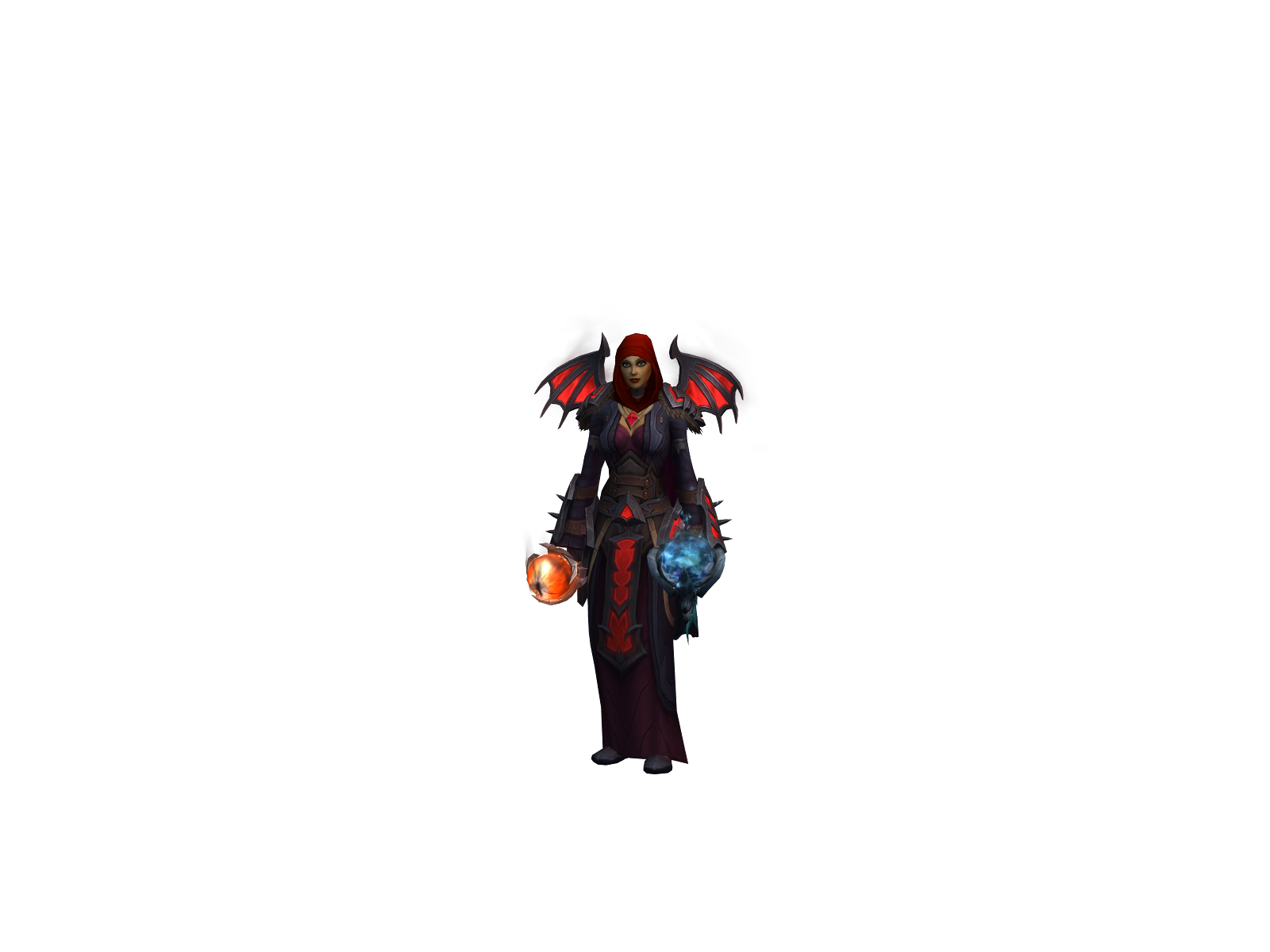 Helín 3D character render
