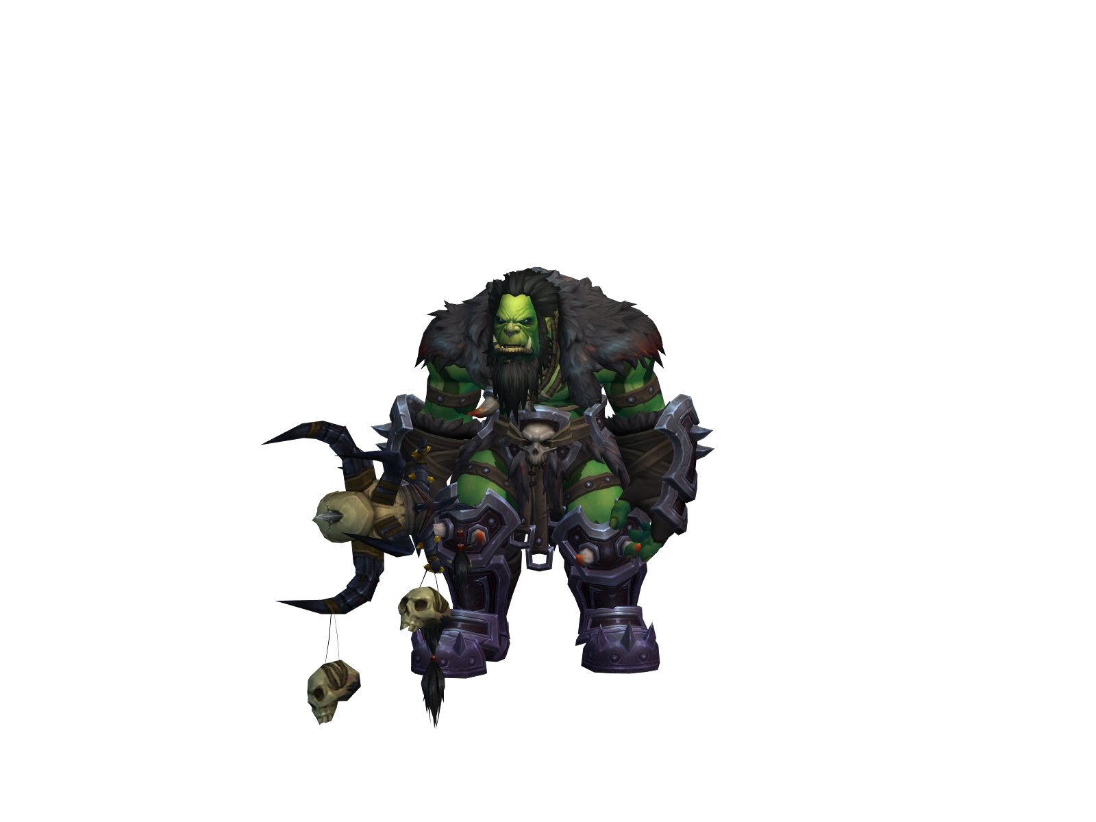 Hölömö 3D character render