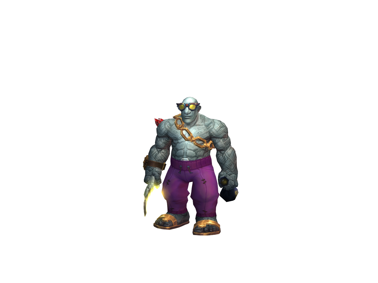 Mucci 3D character render