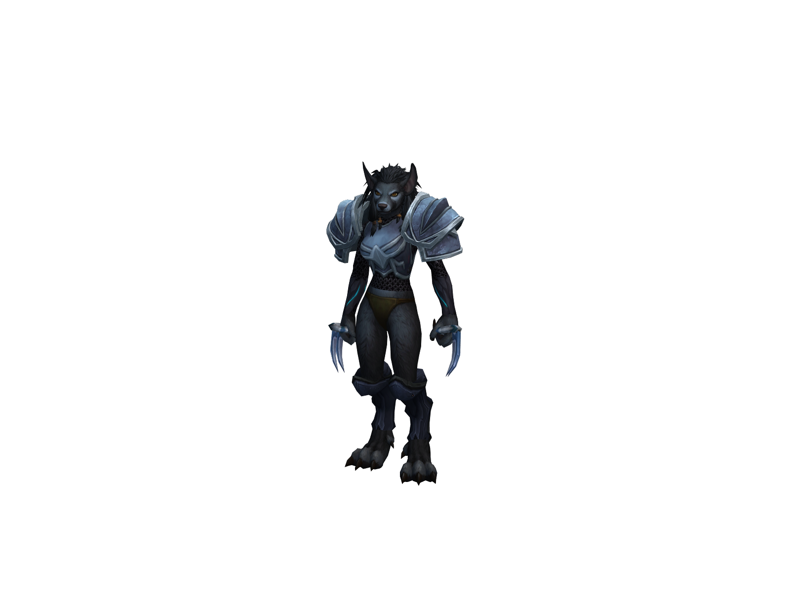 Starrywound 3D character render