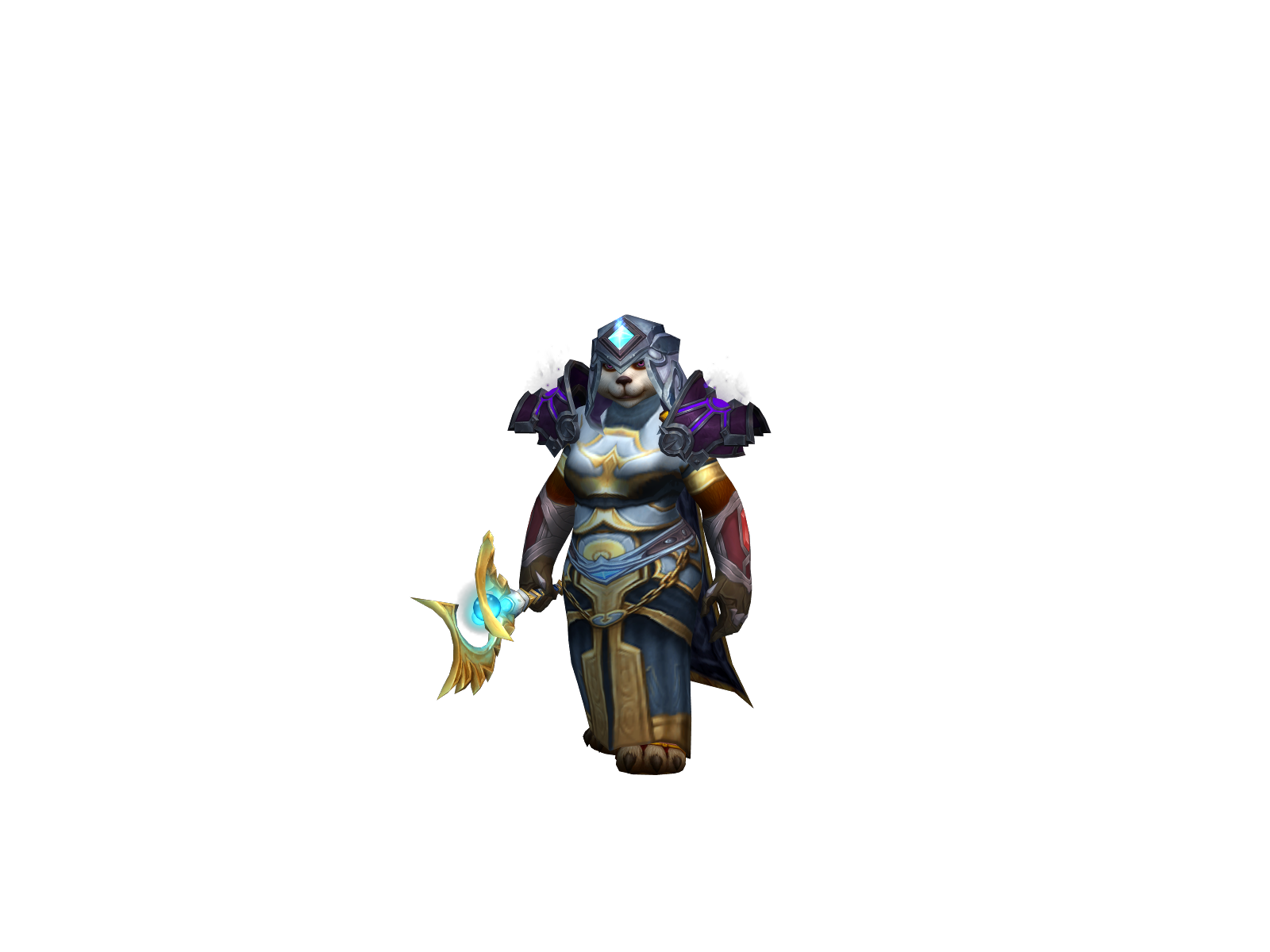 Pandaspriest character render