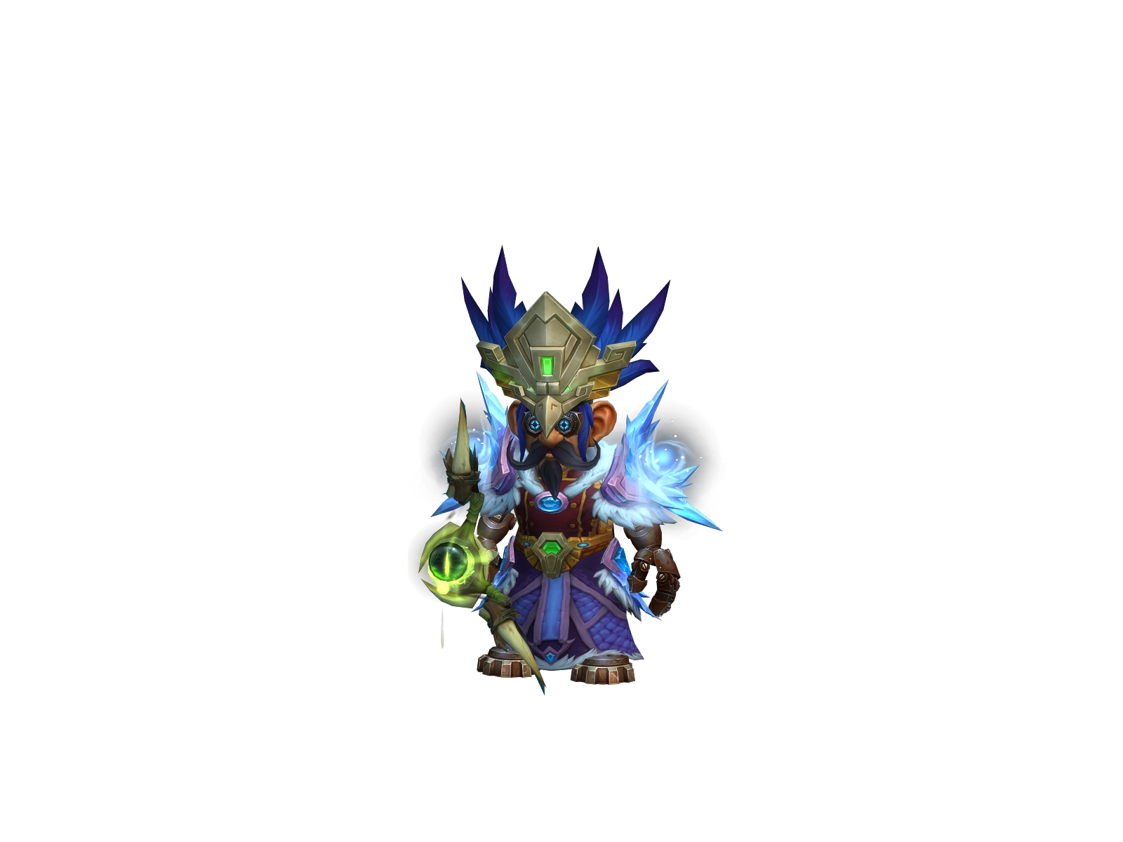 Bosy 3D character render
