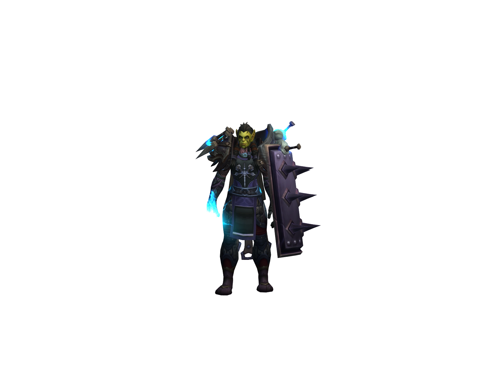 Clèarský 3D character render