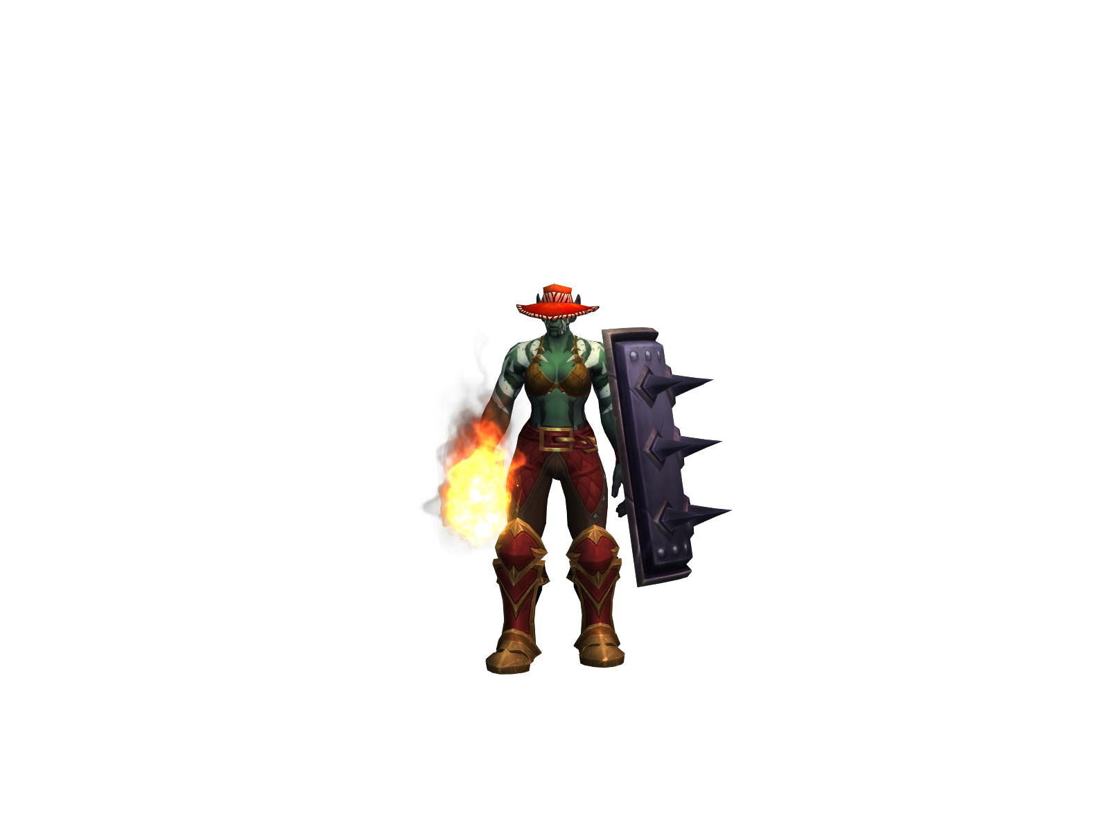 Dicromick 3D character render