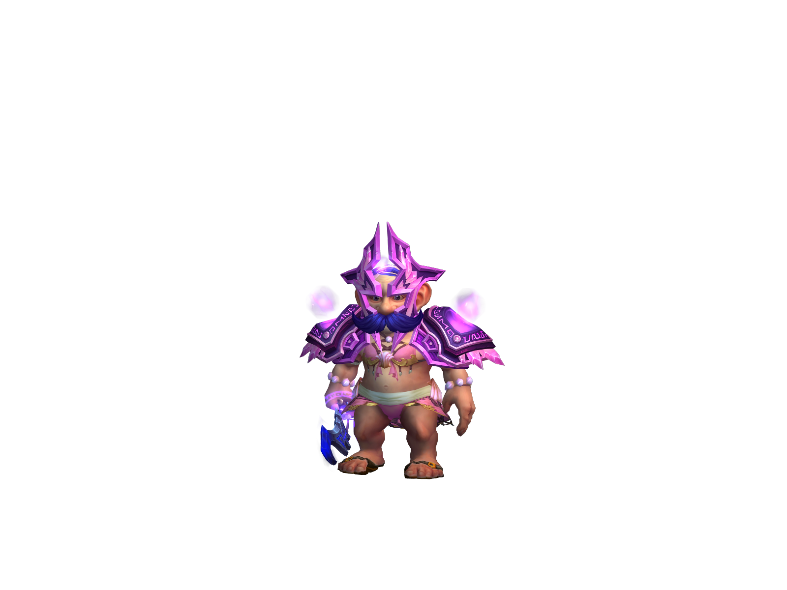 Moqorro 3D character render