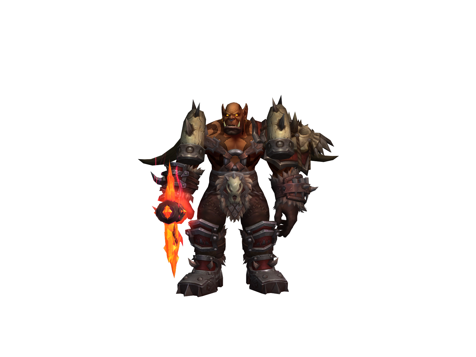 Grímgor 3D character render