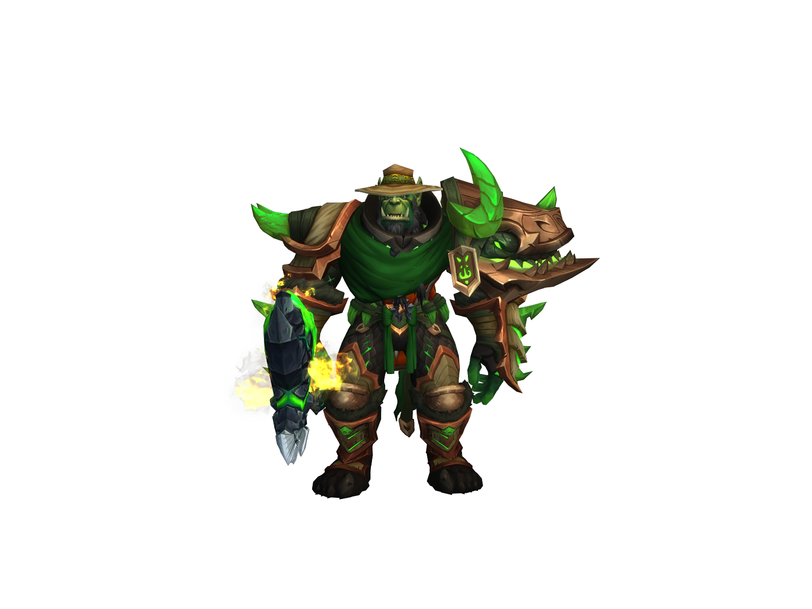 Drêadscørnqd 3D character render