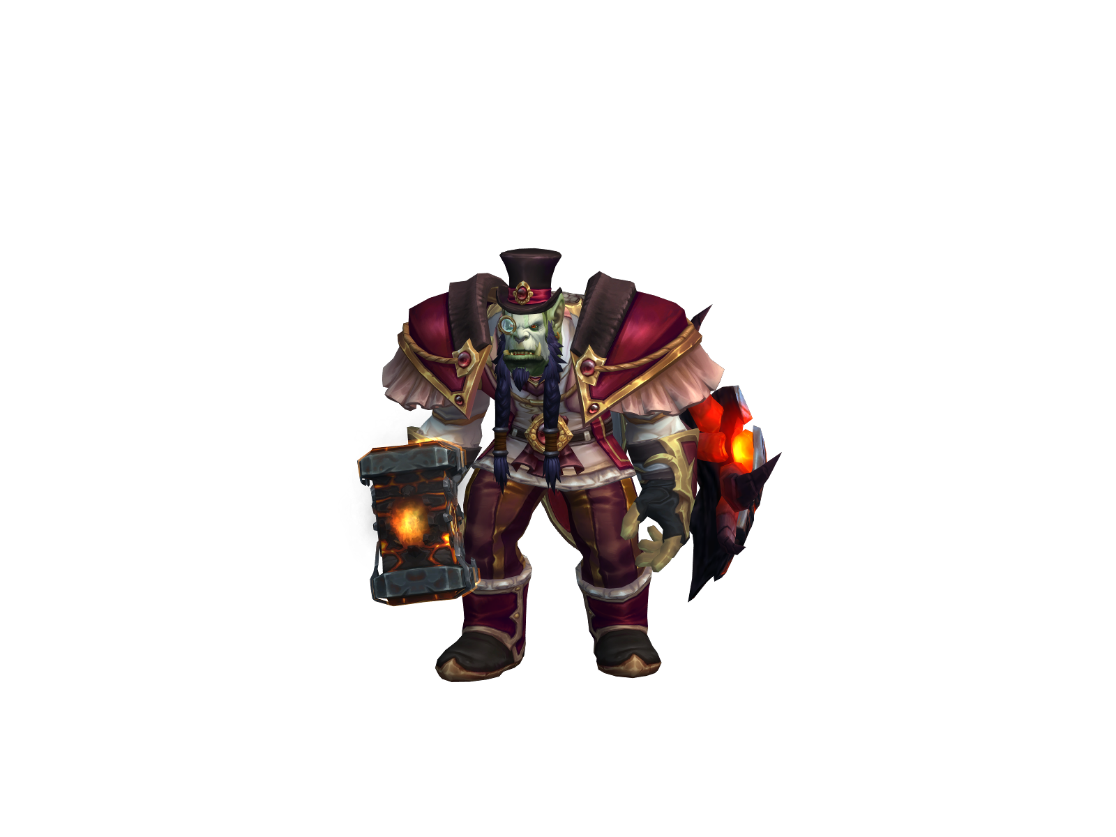 Bretchh 3D character render