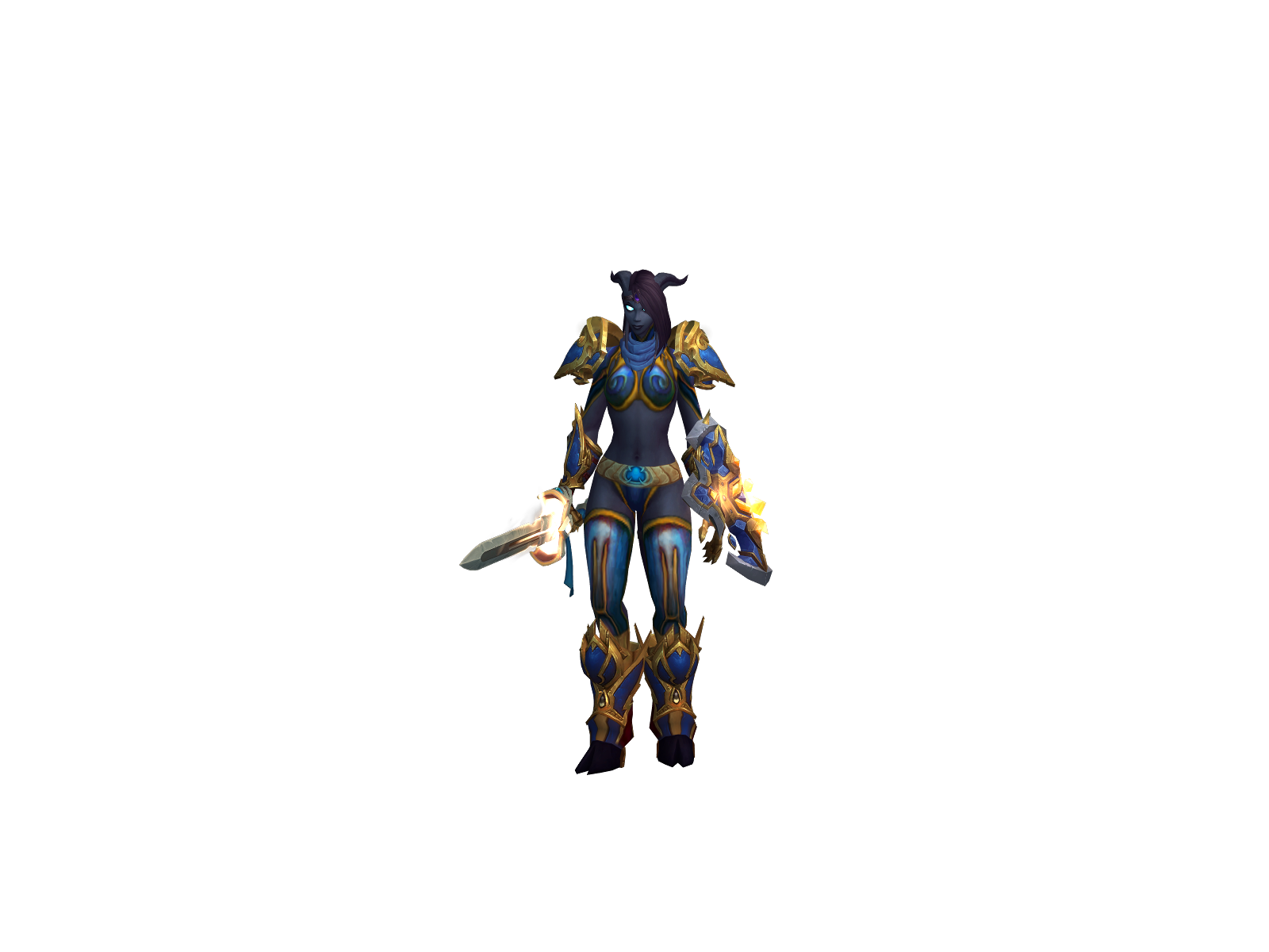 Shedra 3D character render