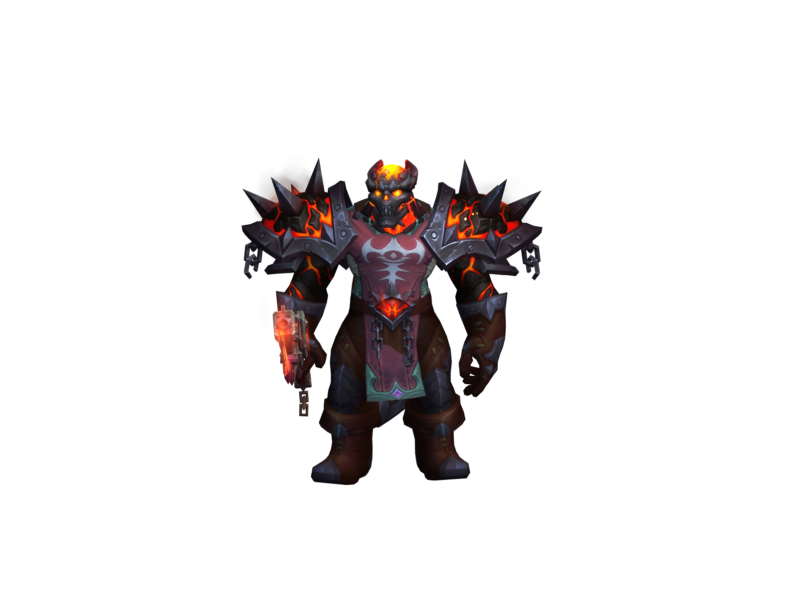 Crul 3D character render