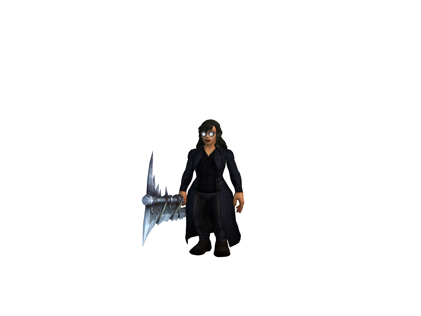 Jésse 3D character render