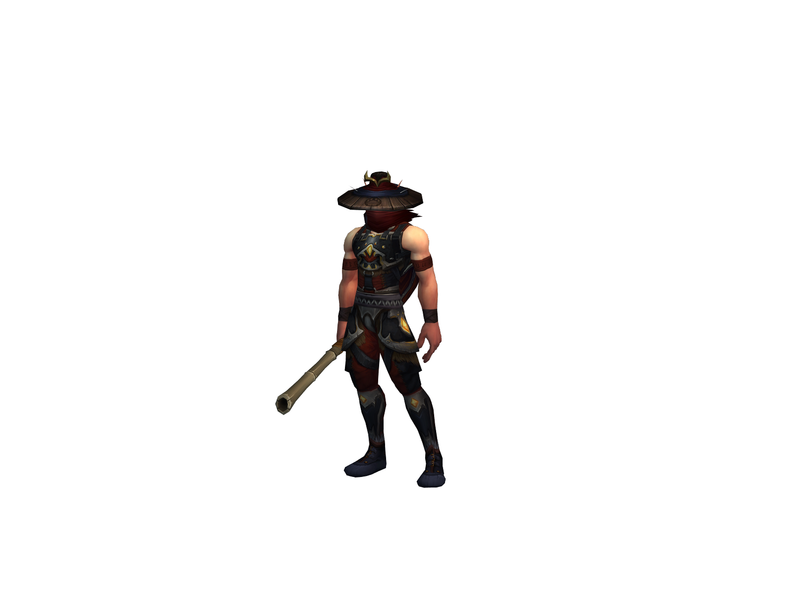 Shurikken 3D character render