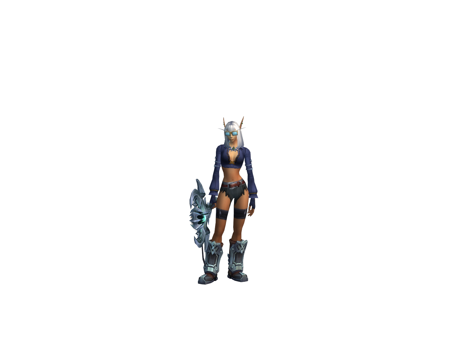 Yamako 3D character render