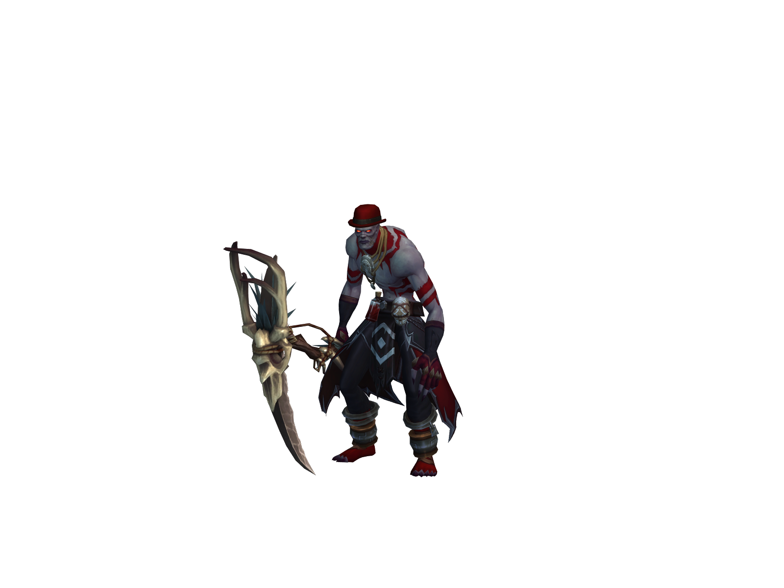 nosafeword 3D character render