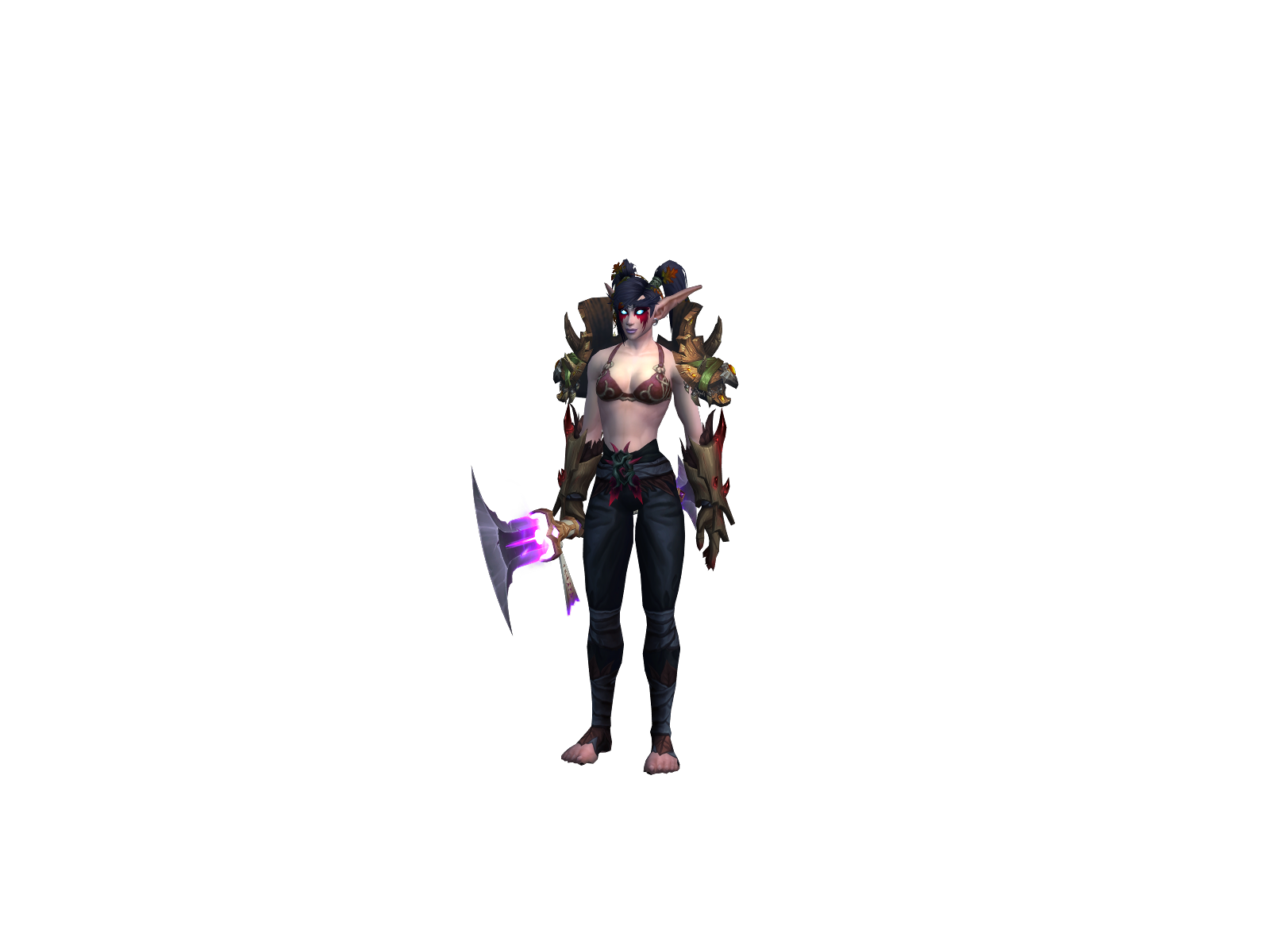 Rázé 3D character render