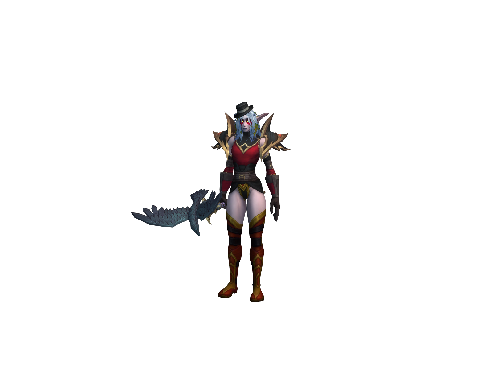 Lunaslock character render