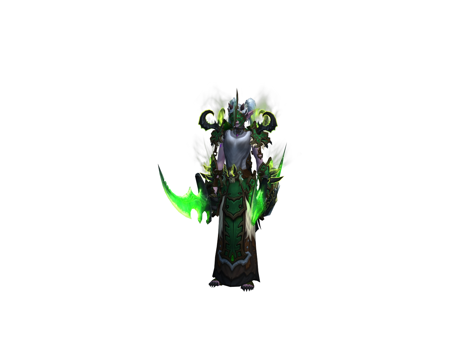 Culywurly 3D character render