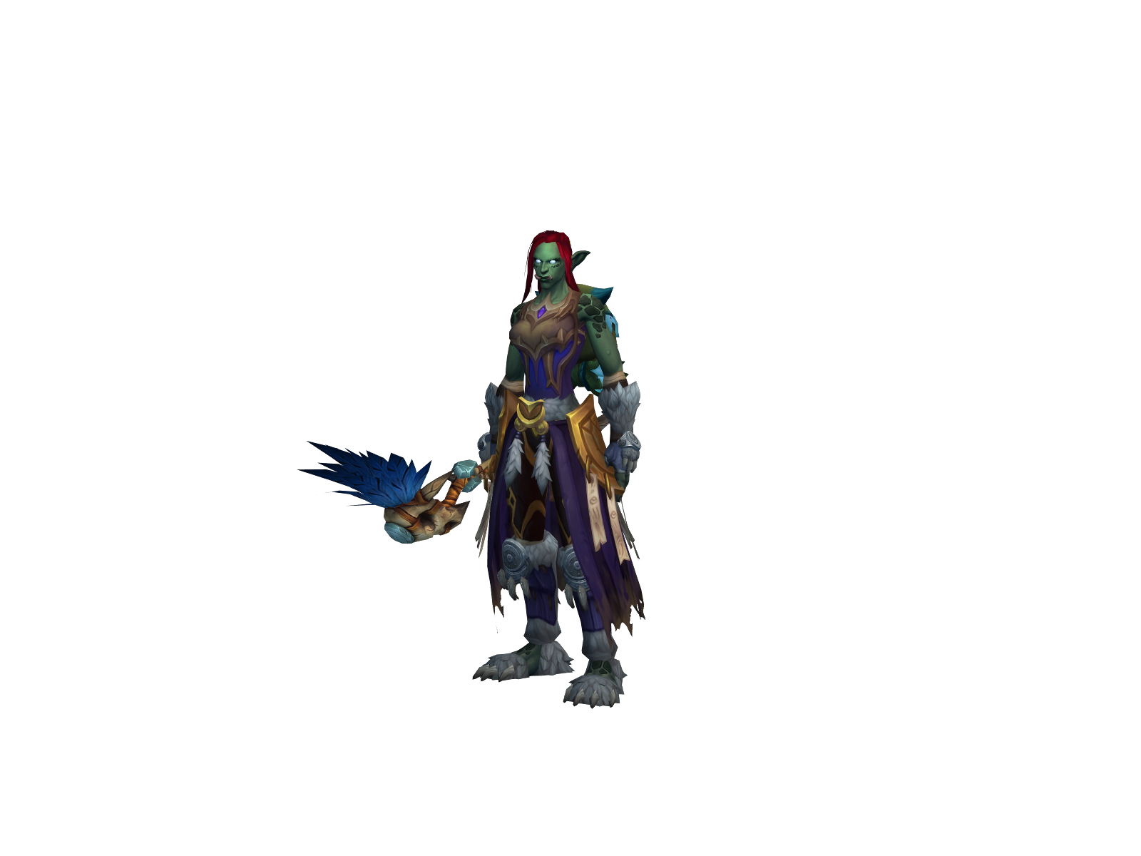 Vulja character render