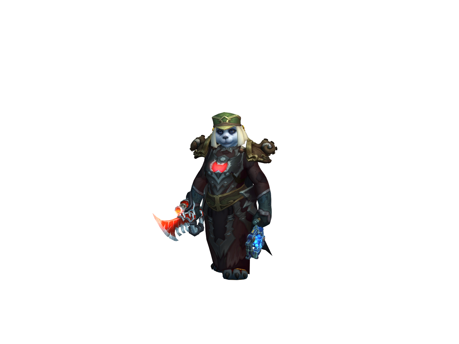 Kindlepanda character render