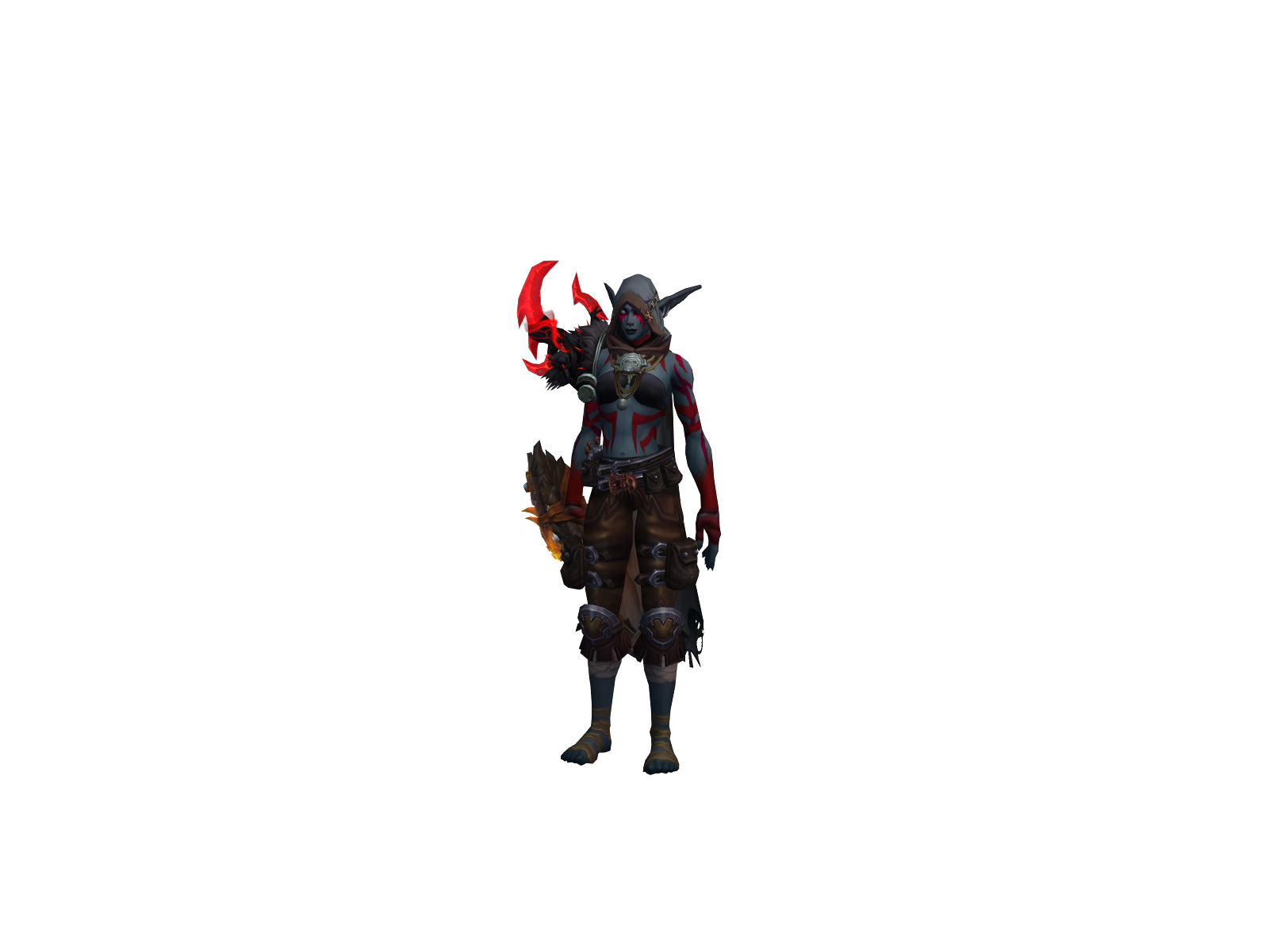 Xilie 3D character render