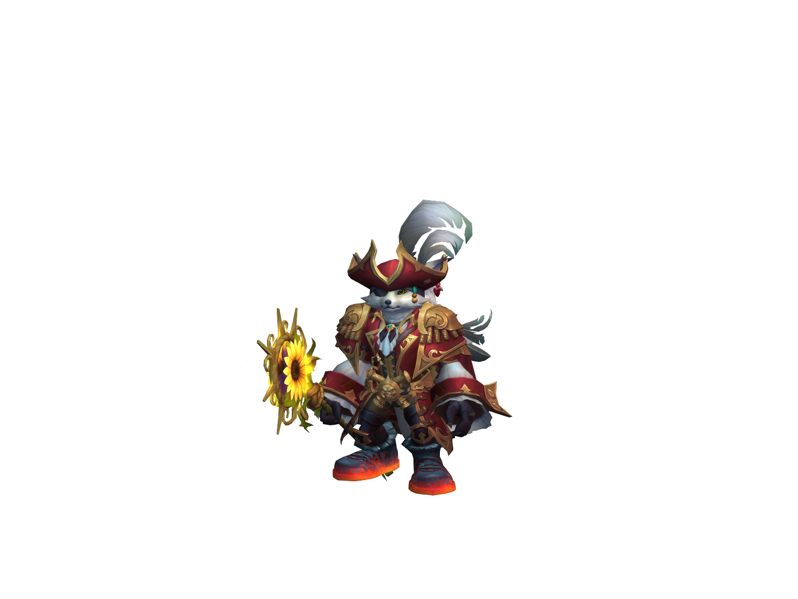 Tôto 3D character render