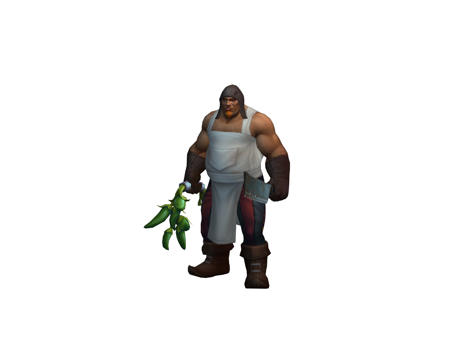 Abrahas 3D character render