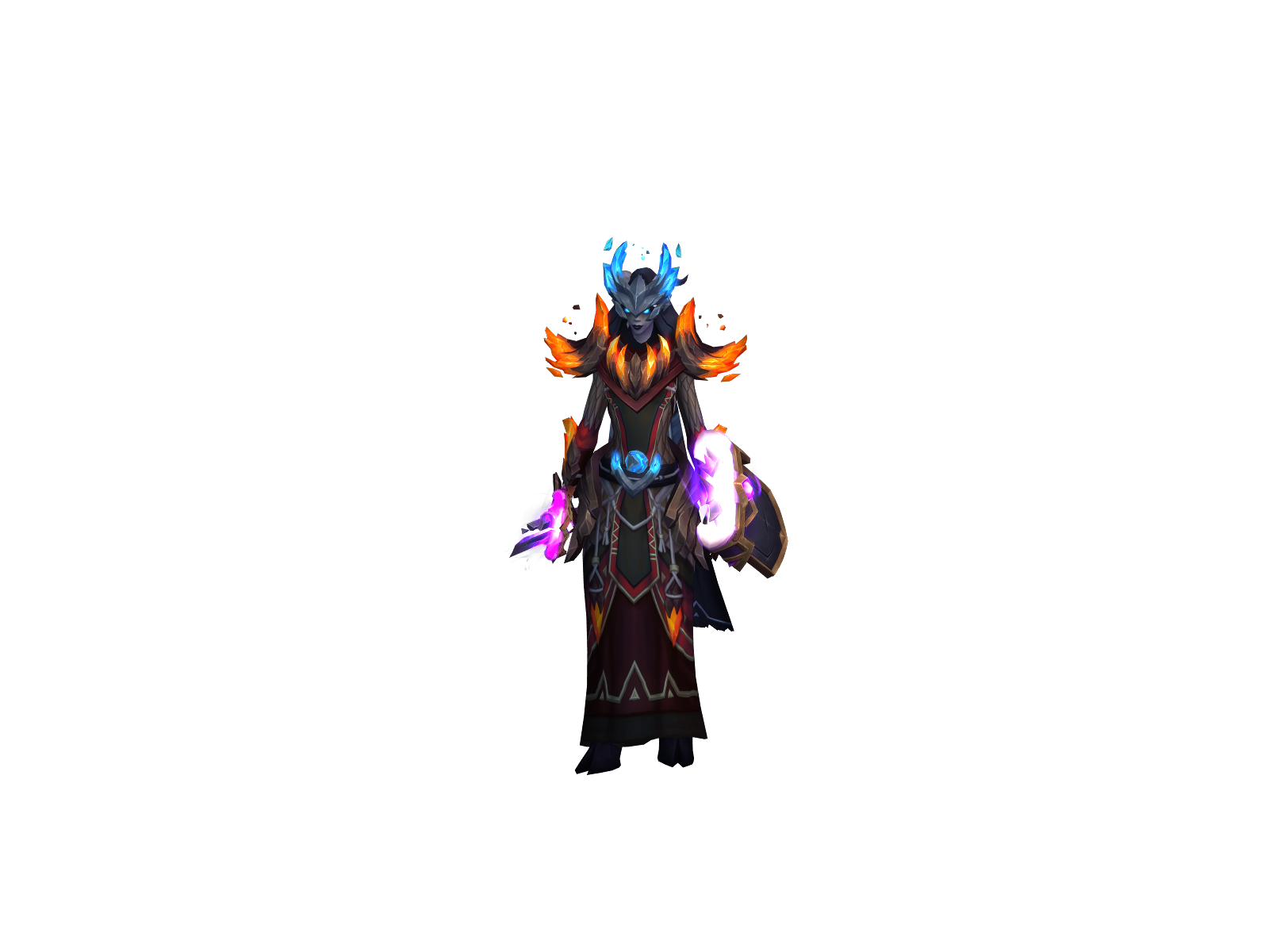 Gunlaugr 3D character render