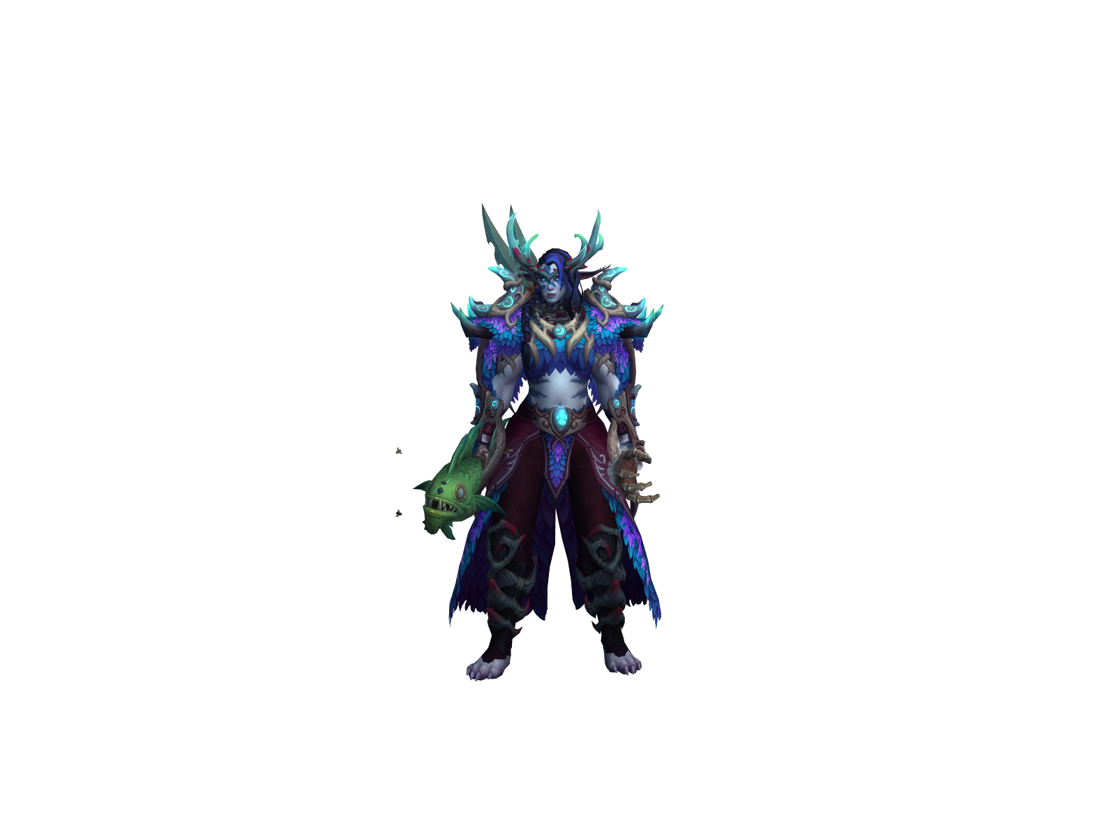 Nightmoon 3D character render